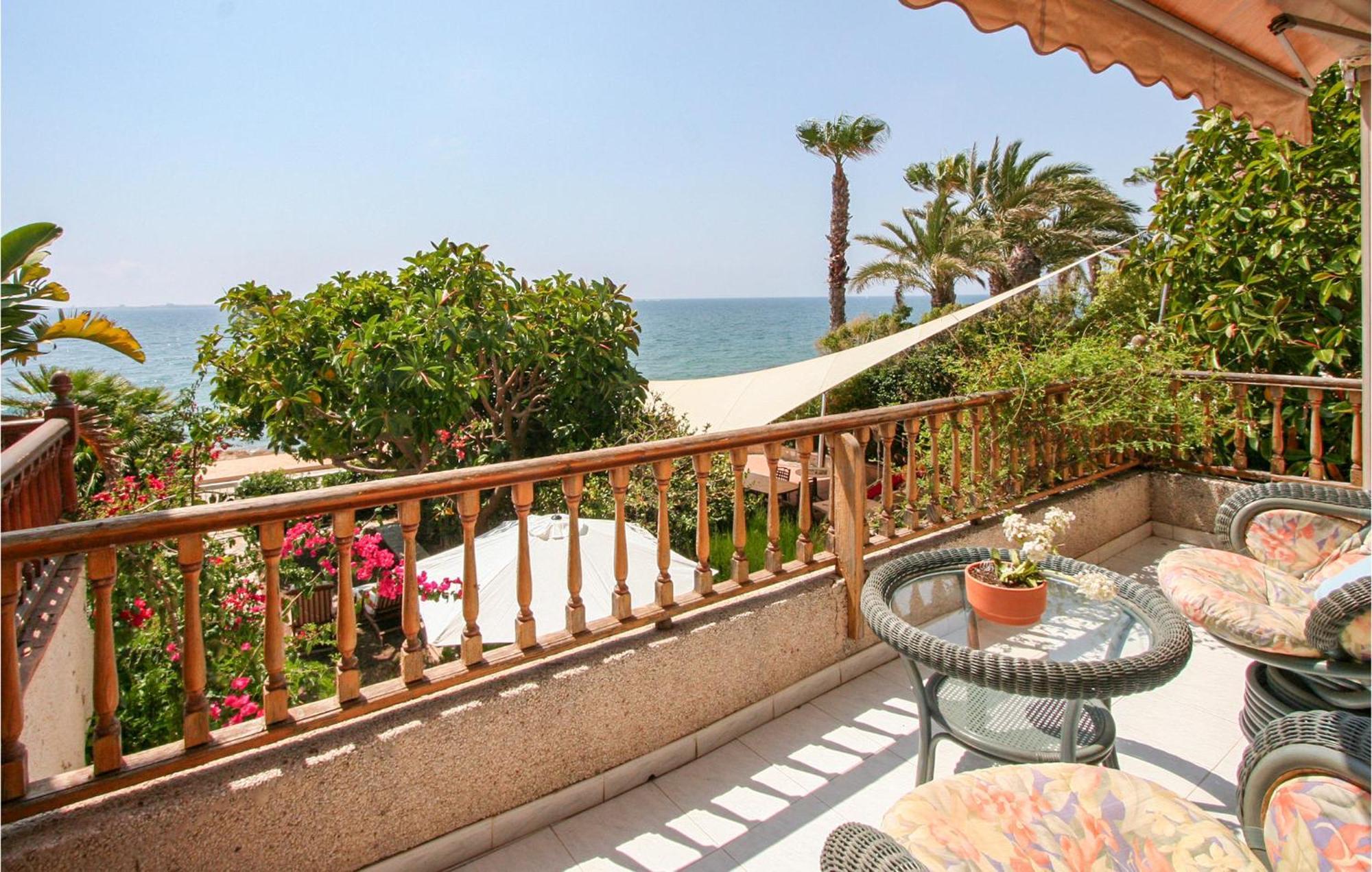 Lovely Home In Santa Pola With House Sea View Exteriör bild